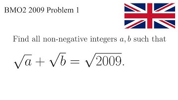 It’s not as Obvious as it Seems... | British Mathematical Olympiad 2009 Round 2 Problem 1