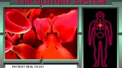 3-D Body Adventure Original MS-DOS Floppy Disk Version