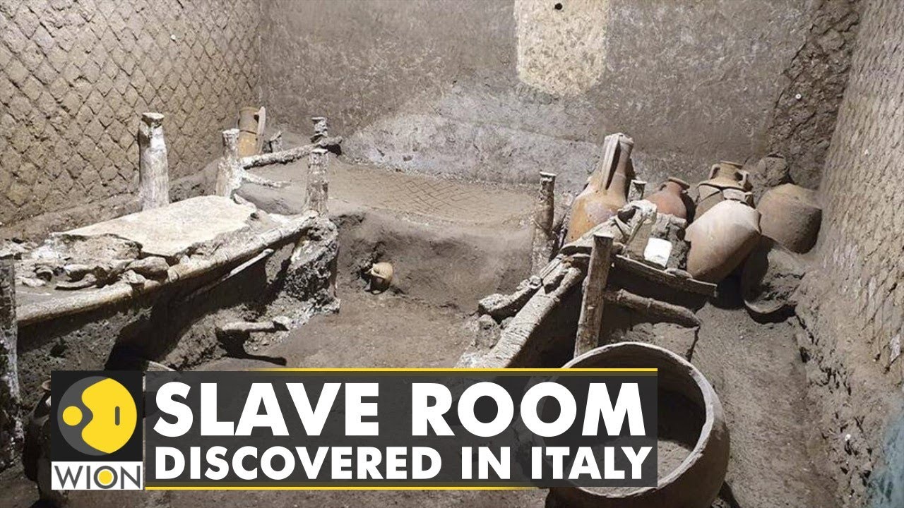 Archaeologists discover 2000-year-old ‘slave room’ at Pompeii, Italy | Latest English News | WION | Nov 8, 2021 | WION -The World is One News