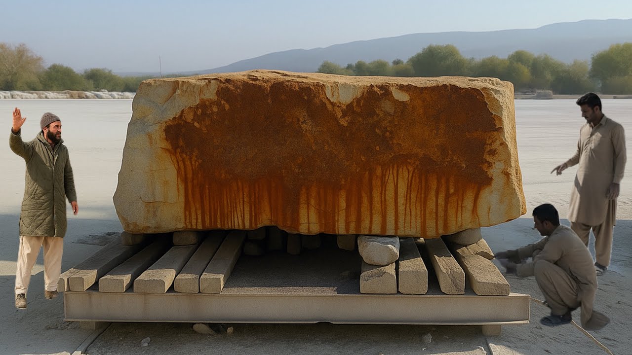 ‘’Extremely Hardworking Process How To Make Marble Slabs Inside Factory