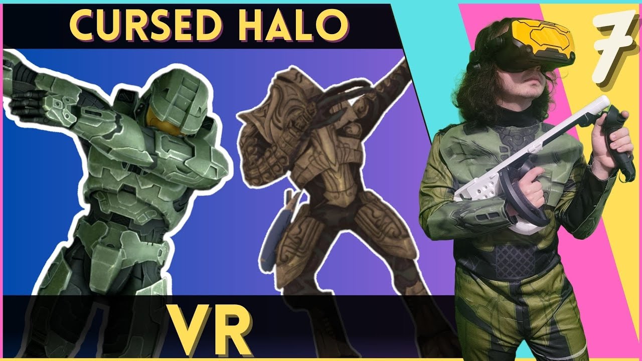 I play the worst level of Halo.. in VR - Cursed Halo VR - 7 - YouTube
