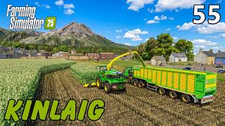 MASSIVE Field Operations👨‍🌾🛻, Chaff Chaos!🌽&amp; Cultivating🚜| Kinlaig Ep.55 #farmingsimulator25 #fs25