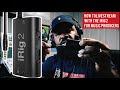 How to use iRig 2 with smart phone for music producers, beat makers & livestreaming #irig2