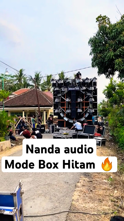 Spek Nanda audio Box Hitam 🔥 #karnavalsoundhoreg #karnavalsound #horeg #soundhoreg #nandaaudiojember