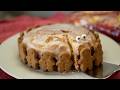 Gingerbread Cake with De Ruiter’s Bakkerij Speculoos Poppetjes ジンジャーブレッドケーキ デラウテル ミニドール カラメルビスケットと