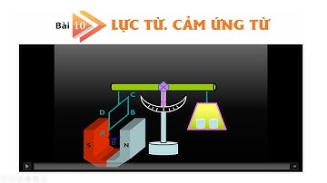 VẬT LÝ 12 CHÂN TRỜI SÁNG TẠO - BÀI 10 LỰC TỪ -CẢM ỨNG TỪ