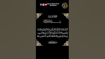 "سورة الفيل " #تلاوة_خاشعة 😭🤲🏻😢 إقرأ معي ما تيسر من القرآن #the_holy_quran #راحة_نفسية