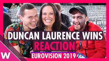 Eurovision 2019: Duncan Laurence Wins - Grand Final Reaction | wiwibloggs