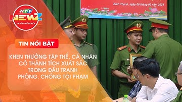 KHEN THƯỞNG TẬP THỂ, CÁ NHÂN LẬP THÀNH TÍCH XUẤT SẮC TRONG ĐẤU TRANH PHÒNG, CHỐNG TỘI PHẠM