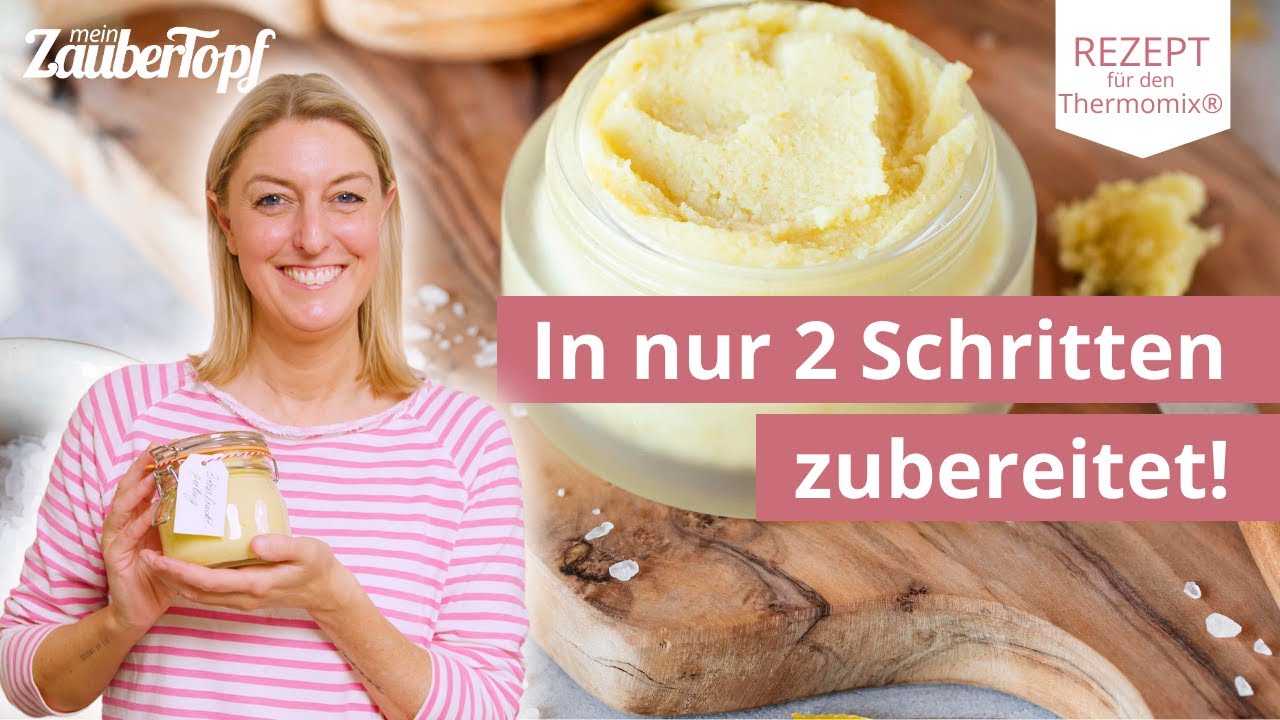 🍋 Strahlende Haut dank selbstgemachten Citrus-Peeling aus nur 4 Zutaten | Thermomix® Rezept
