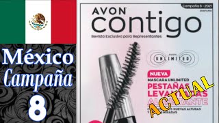 Catálogo AVON Actual campaña 8 Mexico ( revendedoras/distribuidoras)