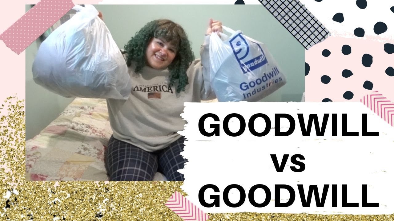 25 Outfit Challenge! California Goodwill vs Michigan Goodwill! YouTube