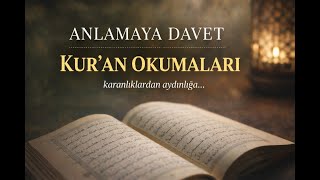 Anlamaya Davet Kuran Okumaları Bakara 234-237