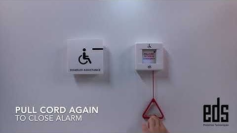 Wireless Disabled Asistance with Cord for WC Emergency Conditions / EDA-T Series
