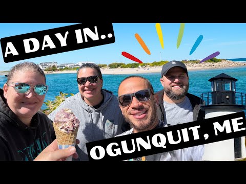 HOW TO SPEND ONE DAY IN OGUNQUIT ME OGUNQUIT BEACH CORNER STONE FOOD REVIEW WALKIN THE STREET