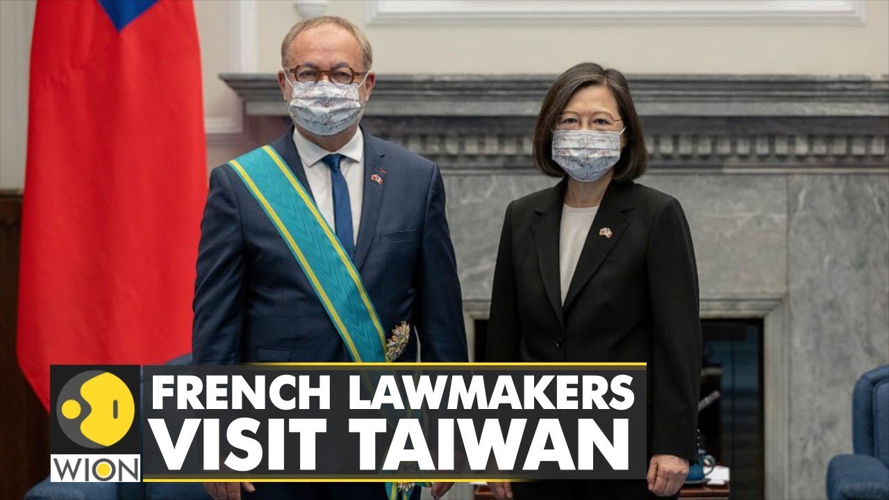 french lawmakers visit taiwan