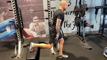 How To Do The Hatfield (Supported) Bulgarian Split Squat