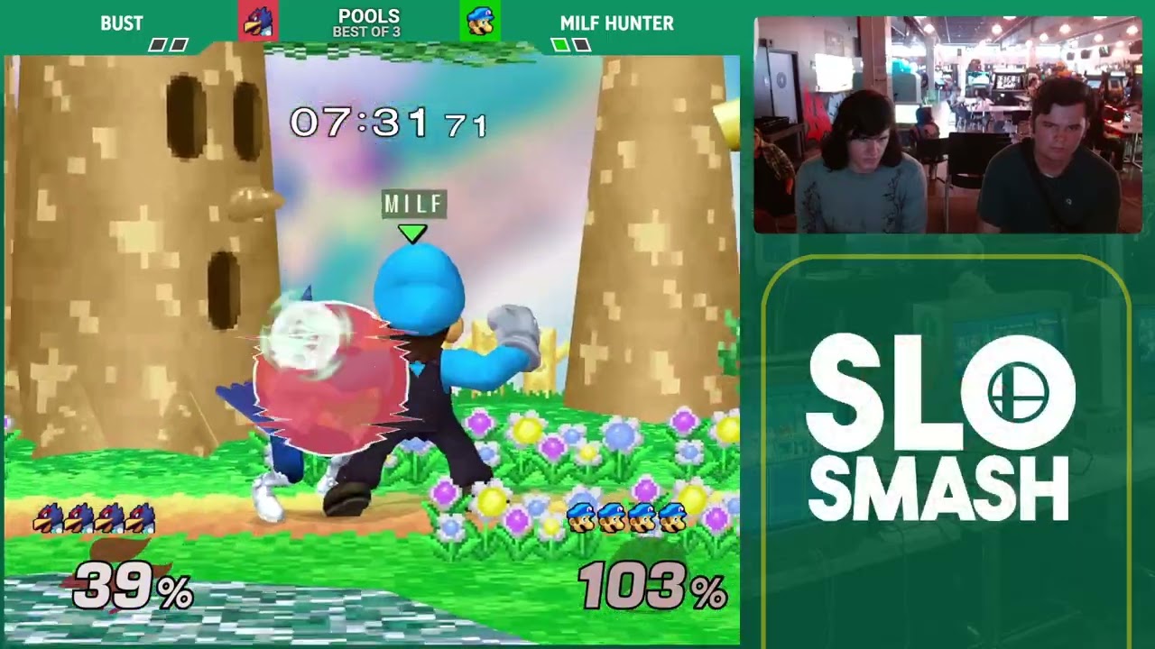 BusT (Falco) vs Milf Hunter (Luigi) - LRA Start #21 Pools