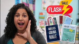 Flash Sale Friday: Holiday Fabric & Tote Bag Bundle