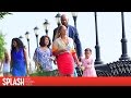 Beyonc and daughter blue ivy walk the family dog in new york city  splash news tv