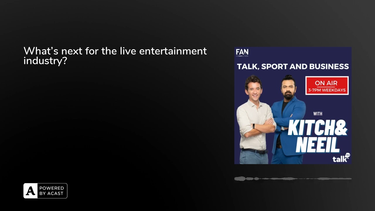 What's next for the live entertainment industry?