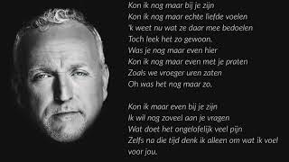 Gordon   Kon Ik Maar Even Bij Je Zijn (Lyrics Video)