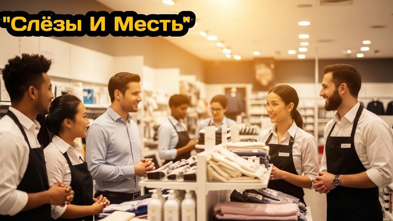 Генеральный директор зашёл в свой магазин ПОД ПРИКРЫТИЕМ и увидел, как уборщица ПЛАЧЕТ