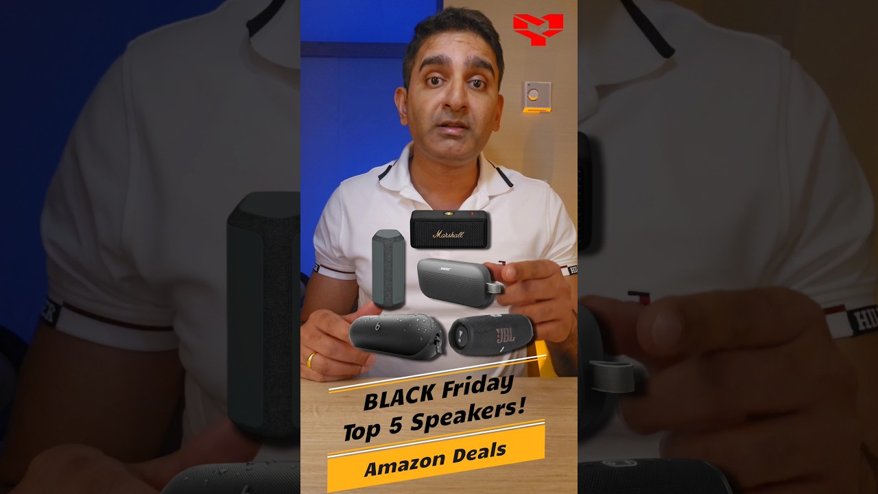 Black Friday Top 5 Bluetooth Speakers on Amazon