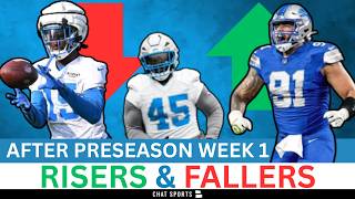 Detroit Lions Risers & Fallers After Preseason Week 1 Ft. Ahmed Hassanien