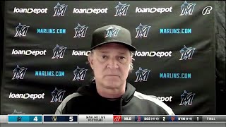 POSTGAME REACTION: Miami Marlins at Milwaukee Brewers 4\/27\/21