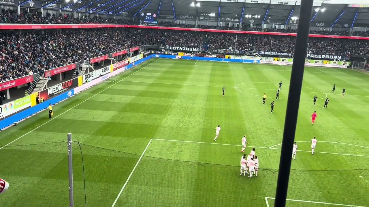 Paderborn gegen Fortuna Düsseldorf Stadion Vlog