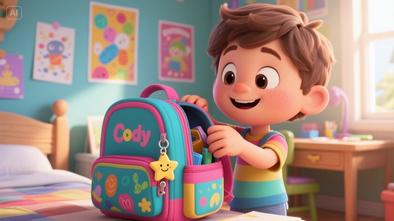 Cody’s Big School Day — First Day Smiles! | Exciting Back-to-School Song for Kids | First Day School