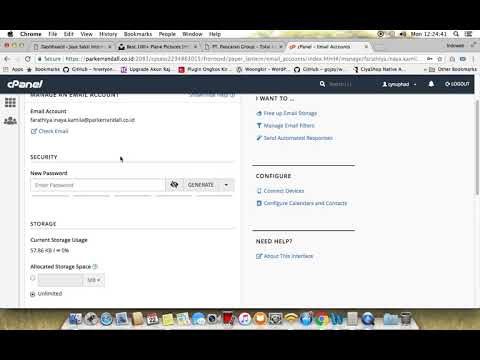 Cara Membuat & Editing Webmail di Cpanel