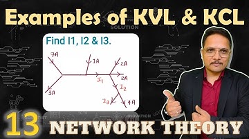 Solved Examples of KVL and KCL: Understanding Kirchhoff