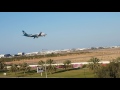 oman air landing in muscat airport