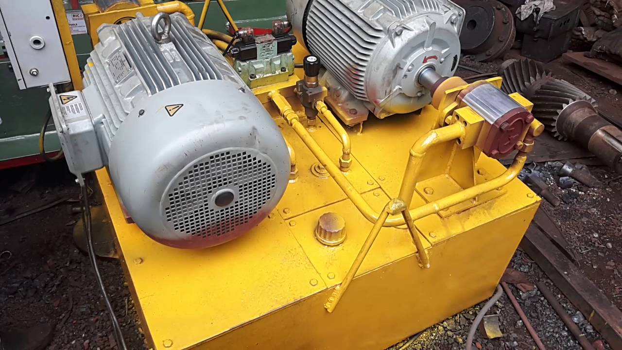 Hydraulic pusher ( Make in Rico Machine Tools) - YouTube