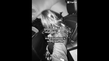 wtf is wrong with me.