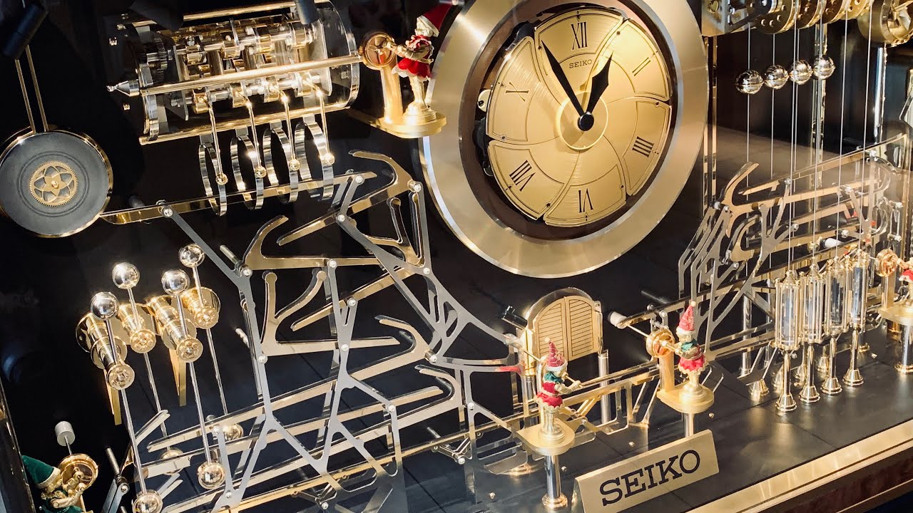 銀座和光本館 からくり時計 SEIKO 輪舞・ロンド