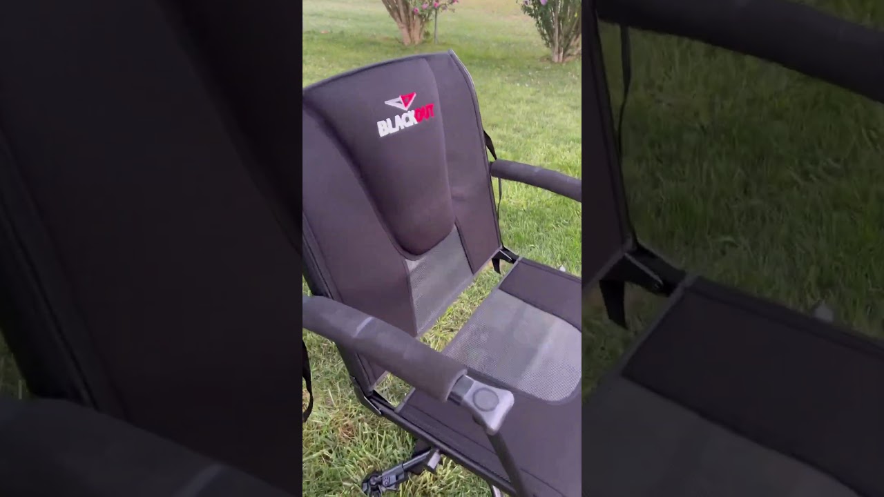 Cabela’s- Bass Pro comfort max 360  Mag Elite ￼Blackout ground blind chair