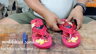 Memodifikasi sandal