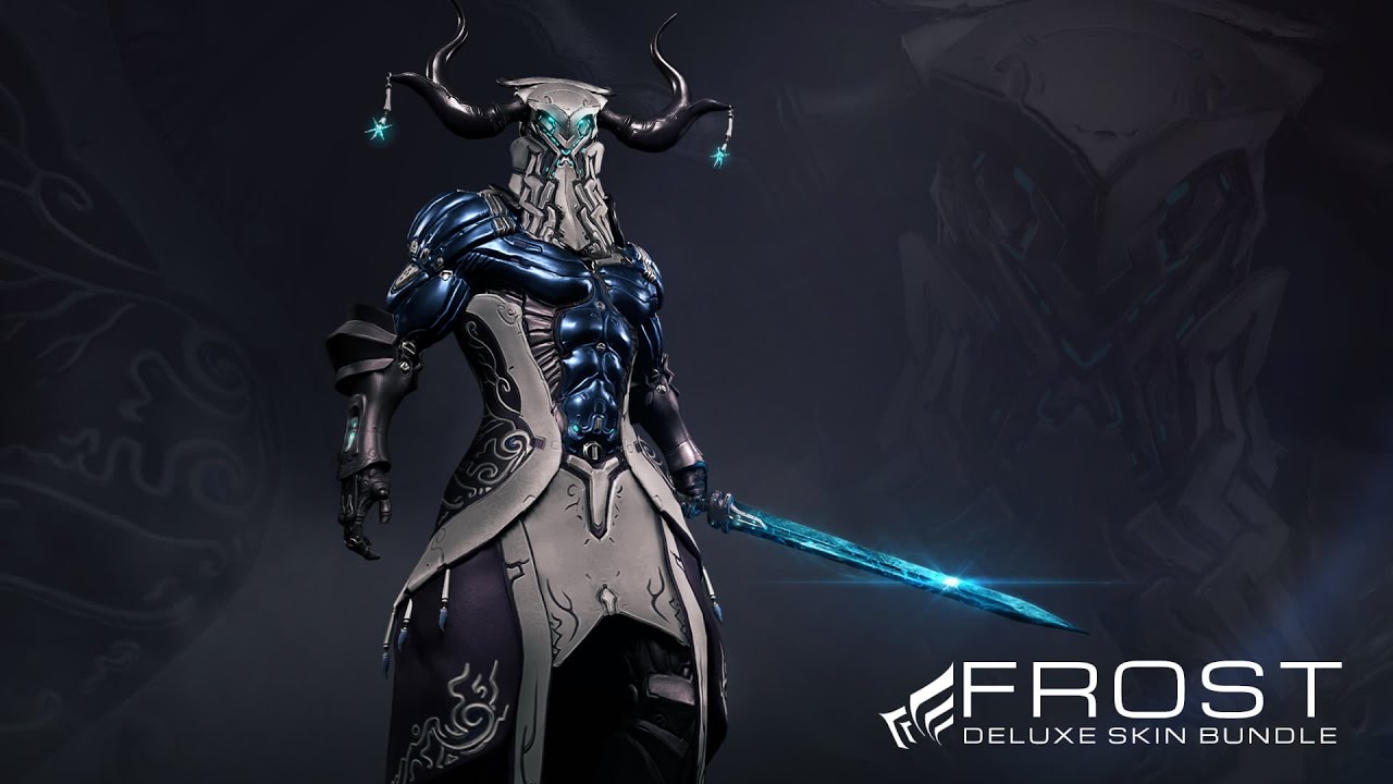 New Warframe Harka Frost Minotaur Skin