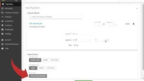Converge //  How to Accept a Payment //