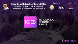 Details IGES 2026 Day 2 - Impact hall Update
