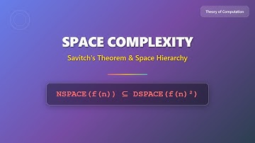 Space Complexity: Savitch