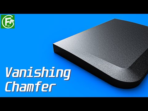 Autodesk Fusion | Vanishing Chamfer