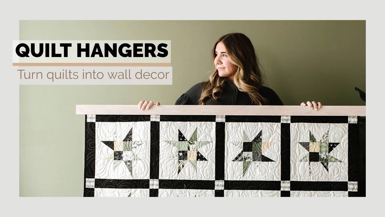 Quilt Hangers (also for hanging rugs, tapestries, blankets, and other