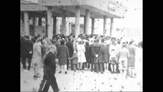Магадан 1973г  открытие школы 15 кинопленка