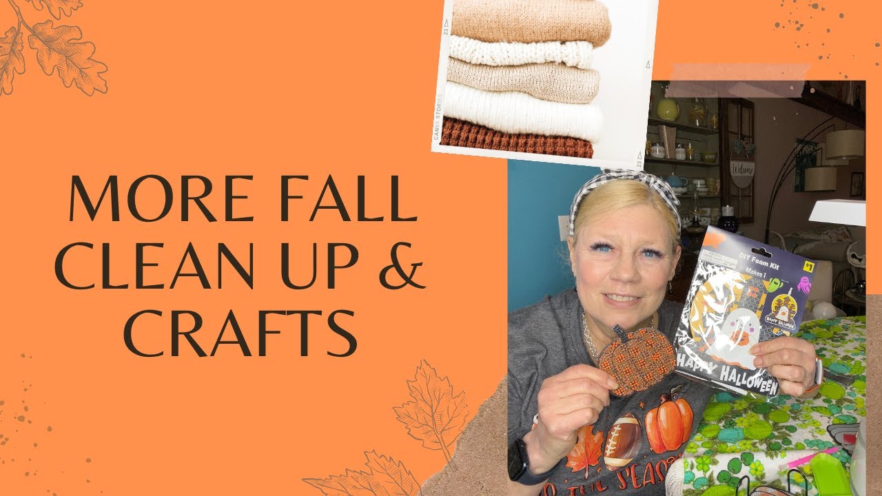Major Fall Clean Up & Crafts - YouTube