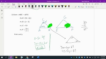 H. Geometry 7.5 Parts of Similar Triangles