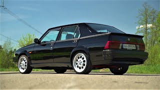 Alfa Romeo 75 3.0 America. Это один из самых лучших спортивных седанов.